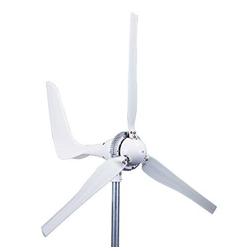 AC 12V 24V 600W High Quality Wind Generator Home Mini Windmill With Free  MPPT Controller LED Indicate Light Ship From Spain