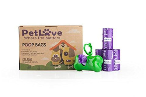 Biodegradable Scented Dog Waste Bags 240 Count - Solar Us Shop