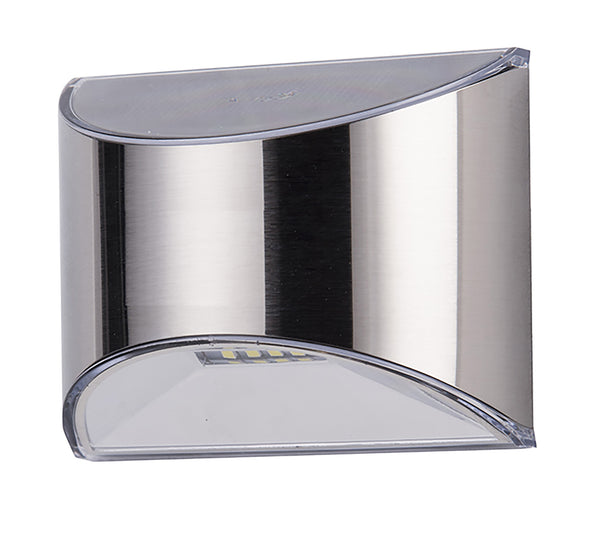Classy Caps Stainless Steel Deck & Wall Mounted Solar Lights