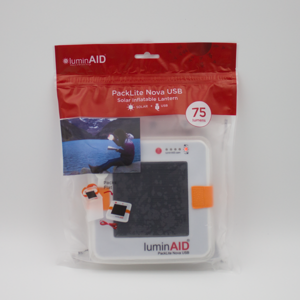 LuminAID PackLite Nova USB Solar Lantern - Celestaire, Inc.