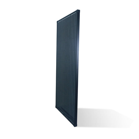 Nature Power 165 Watt Monocrystalline Solar Panel for 12 Volt Systems front angle