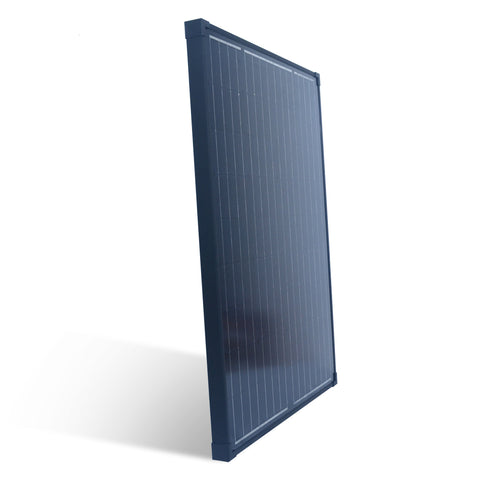 Nature Power 90W Monocrystalline Solar Panel side angled view
