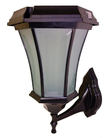 LED Solar Coach Flickering Flame Lamp Light w/ 3 Mounting Features - Solar Us Shop