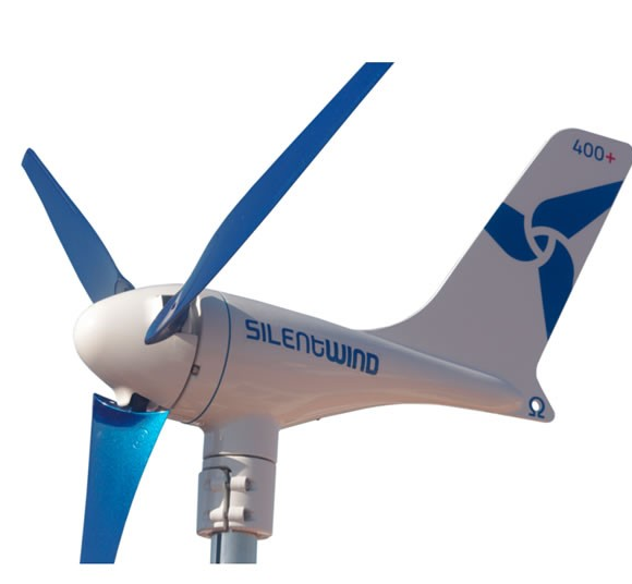 Silentwind Wind Turbine 400+ Watts 12/24/48 V w/ External Controller Hybrid for Wind and Solar - Solar Us Shop