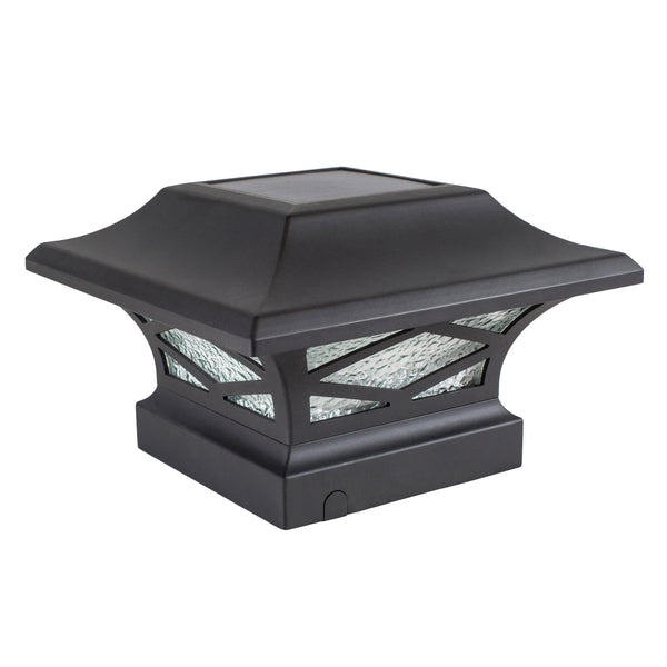 Classy Caps Kingsbridge Dual Lighted Solar Post Cap Lights