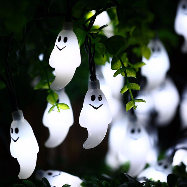 Halloween Solar String Lights 30 LED 15 Ft - Solar Us Shop