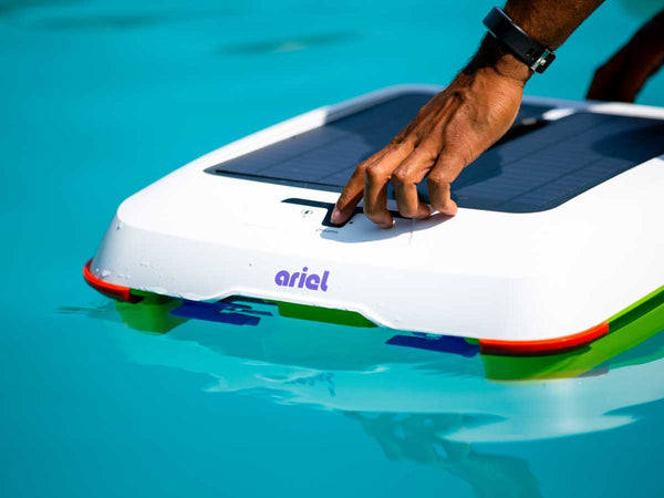 Ariel - Robotic Solar Pool Skimmer by Solar-Breeze