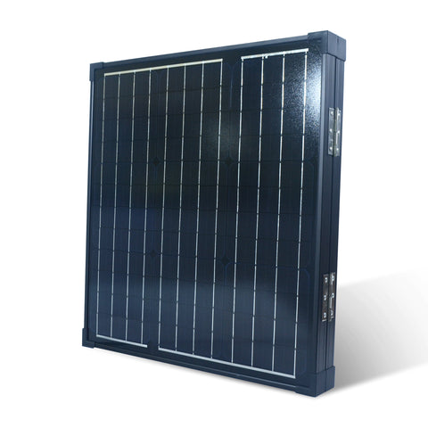 Folded Nature Power 80 Watt Monocrystalline Suitcase Solar Panel