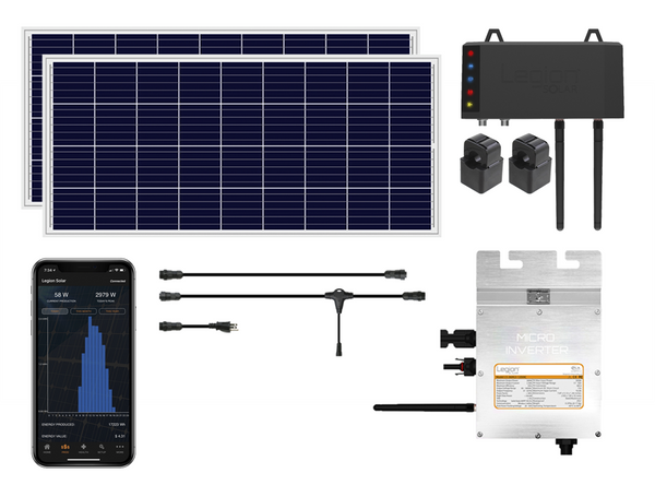 Legion Solar - Solar Energy System Starter Set