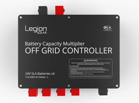 Legion Solar Off Grid Controller Front View