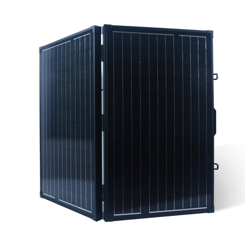 Nature Power 120 Watt Monocrystalline Suitcase Solar Panel Folded