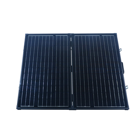 Nature Power 120 Watt Monocrystalline Suitcase Solar Panel front