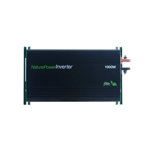 Nature Power 12V, 1000W Modified Sine Wave Inverter for Solar Panels Front view