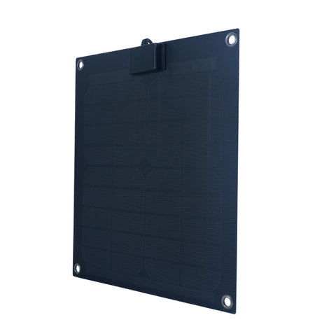 Nature Power 15W Monocrystalline Solar Panel Angled Front View