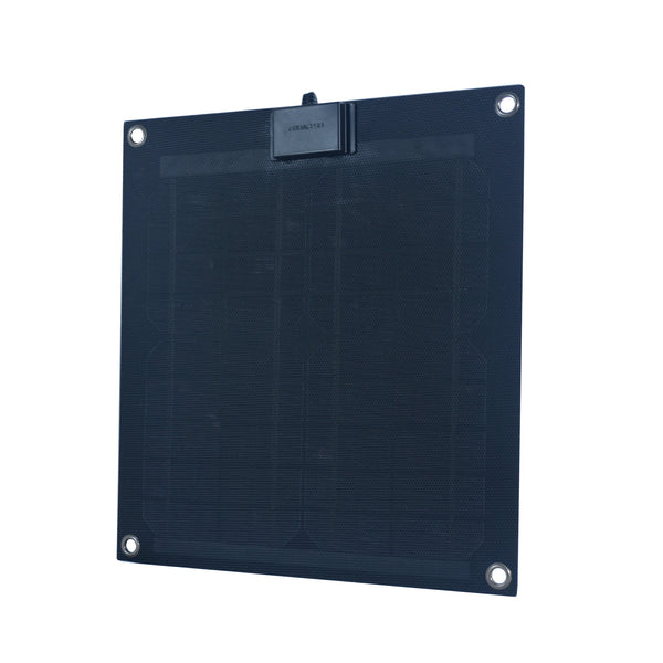 Nature Power 15 Watt SemiFlex Monocrystalline Solar Panel with 8Amp Charge Controller