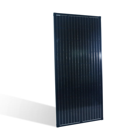 Nature Power 165 Watt Monocrystalline Solar Panel for 12 Volt Systems side angle