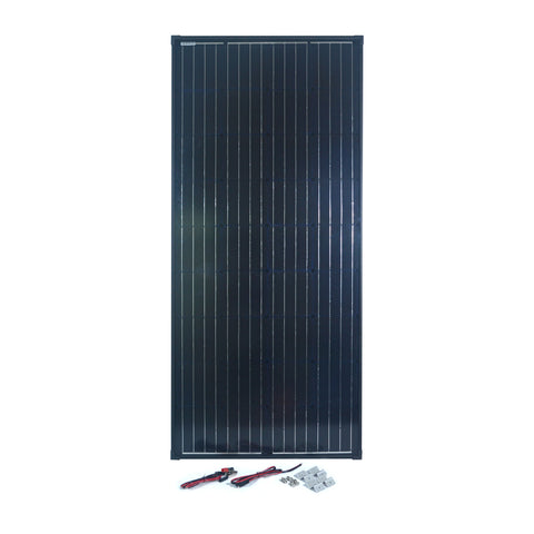Nature Power 165 Watt Monocrystalline Solar Panel for 12 Volt Systems with accessories