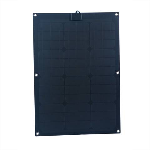 Nature Power 50-Watt Semi Flex Mono crystalline Solar Panel front