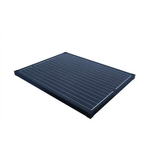 Nature Power 90W Monocrystalline Solar Panel top with antireflective coating