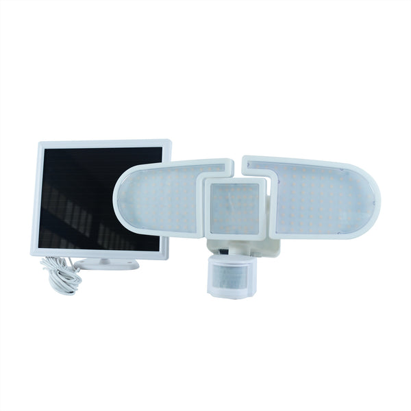 Nature Power 205 Integrated LED  Triple Head Outdoor Solar Motion Activated Light System