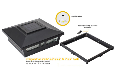 classy-caps-oxford-aluminum-6x6-solar-post-caps-2pack-black-accessories-adaptor