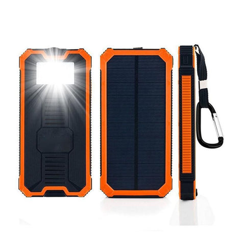Solar Powered Battery Charging Bank For Mobile Phones, Tablets, and Devices 6000mah - Solar Us Shop