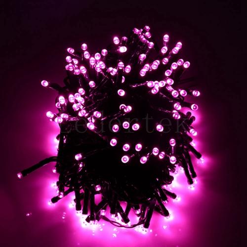 39 Ft Solar Holiday String Lights 100 LED Available in Multiple Colors