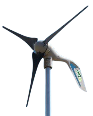 Automatic Wind Turbine Generators and Wind Turbine Mount Kits for home, business, and marine use.